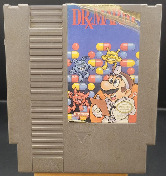 NES Dr. Mario (Damaged Label)