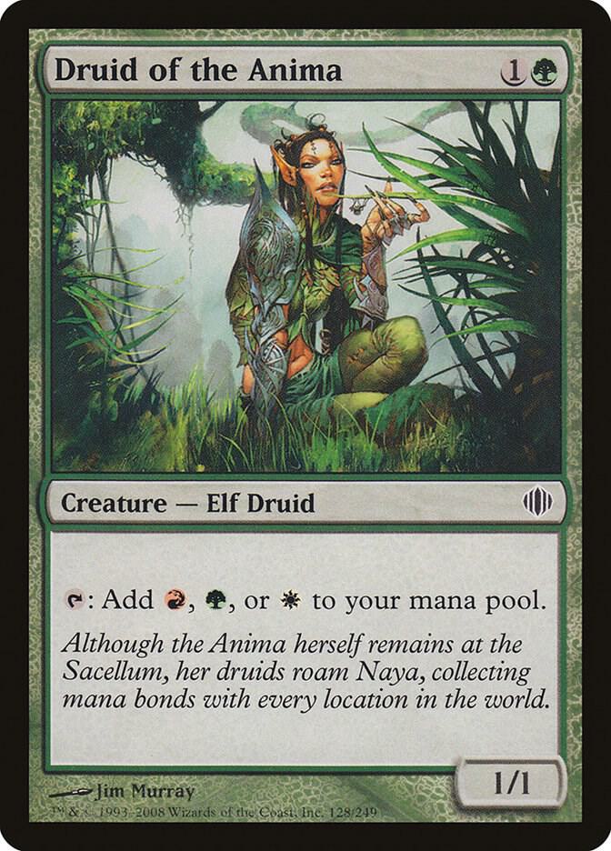 Druid of the Anima #128 FOIL Shards of Alara