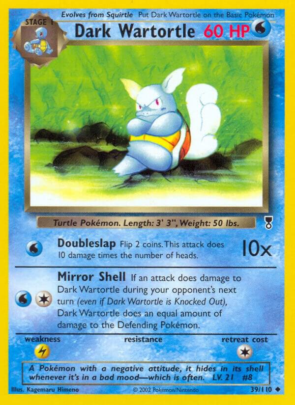 Dark Wartortle #39 Legendary Collection