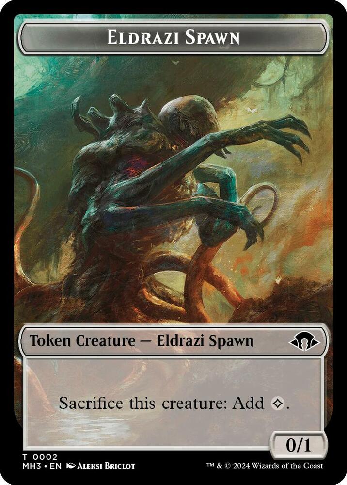 Eldrazi Scion #3 // Eldrazi Spawn #2 Token Commander: Modern Horizons 3