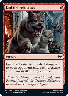 End the Festivities #155 Innistrad: Crimson Vow