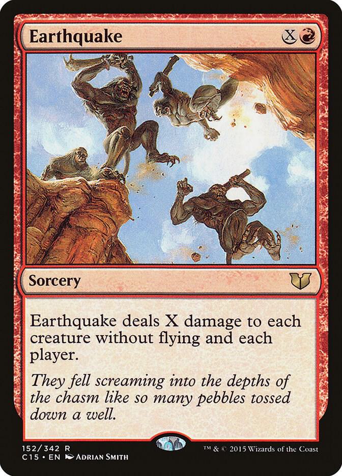Earthquake #152 Commander 2015