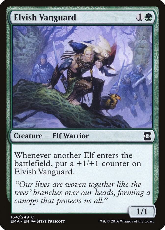 Elvish Vanguard #164 Eternal Masters