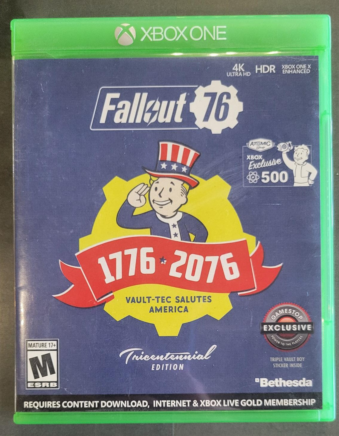 XBOX One Fallout 76 Tricentennial Edition (Complete)
