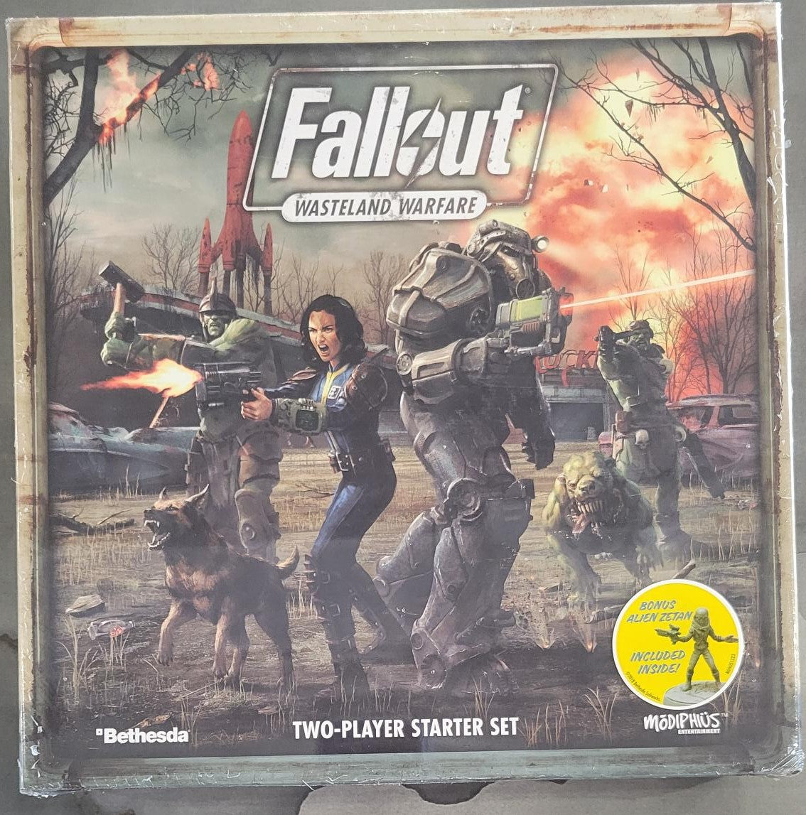 Fallout Wasteland Warfare Starter Set Board Game (2018) NEW/SEALED
