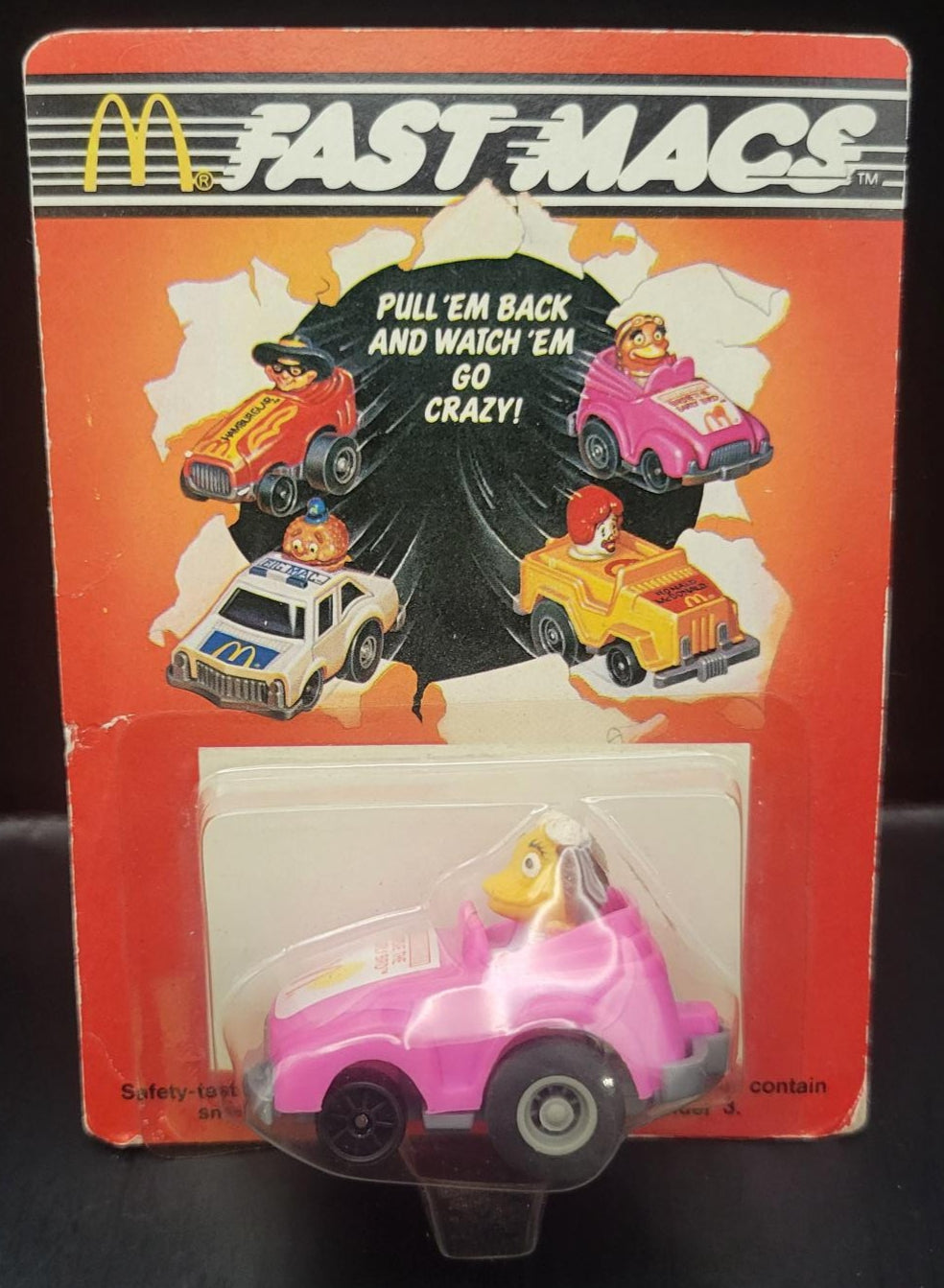 McDonald's Fast Macs Birdie the Early Bird Sun Cruiser (1985) NEW/SEALED