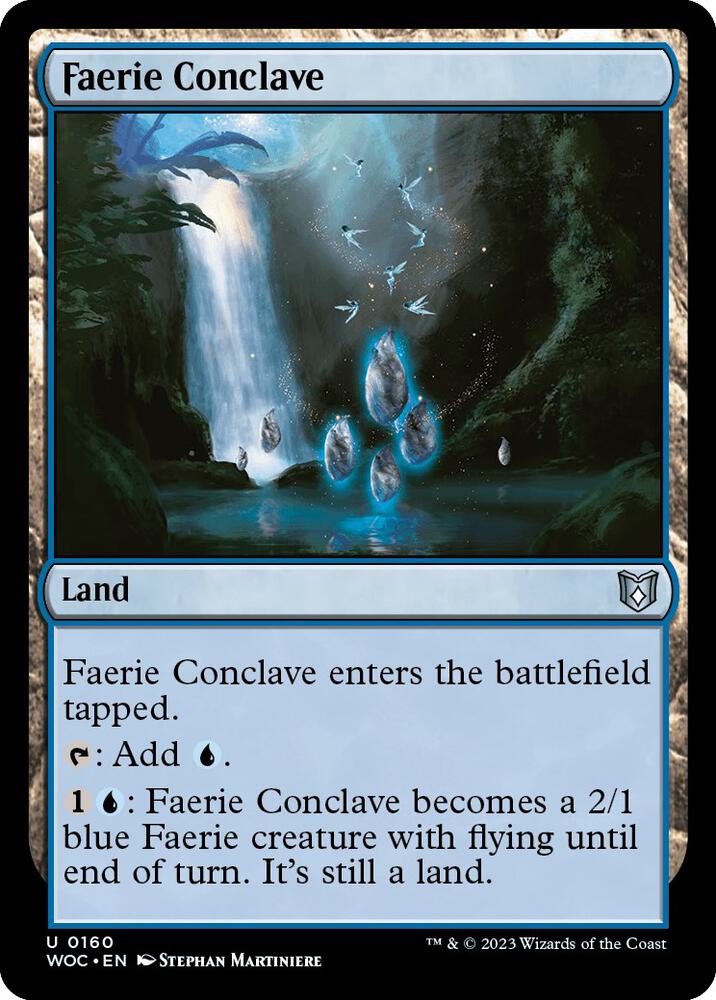 Faerie Conclave #160 Commander: Wilds of Eldraine