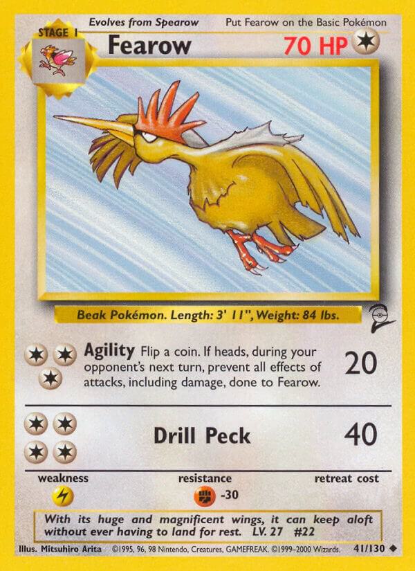 Fearow #41 Base Set 2