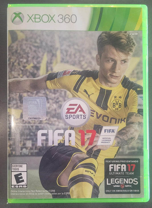 Xbox 360 FIFA 17 (No instructions)