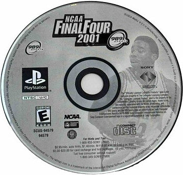 PS1 NCAA Final Four 2001 (Disc Only)