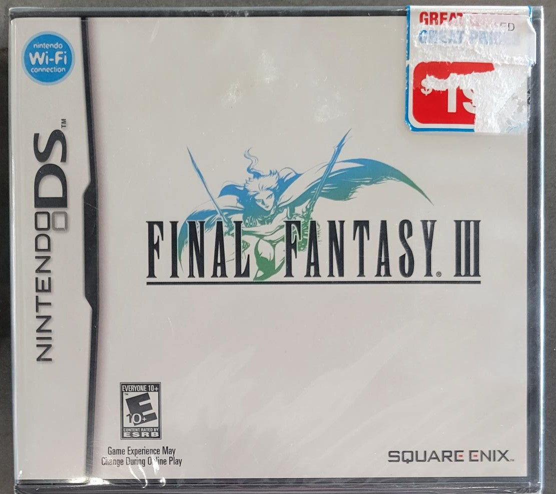 DS Final Fantasy III NEW/SEALED