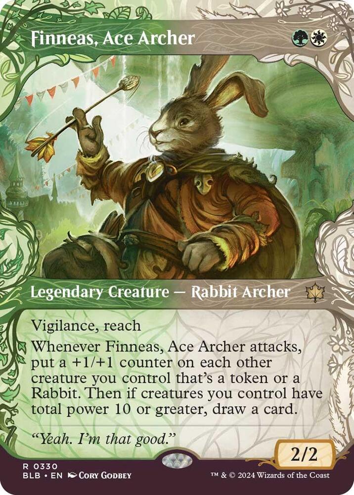 Finneas, Ace Archer (Showcase) #330 Bloomburrow