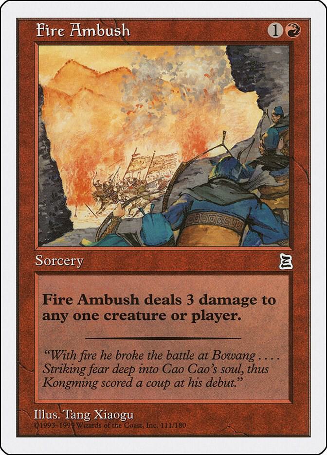 Fire Ambush #111 Portal Three Kingdoms