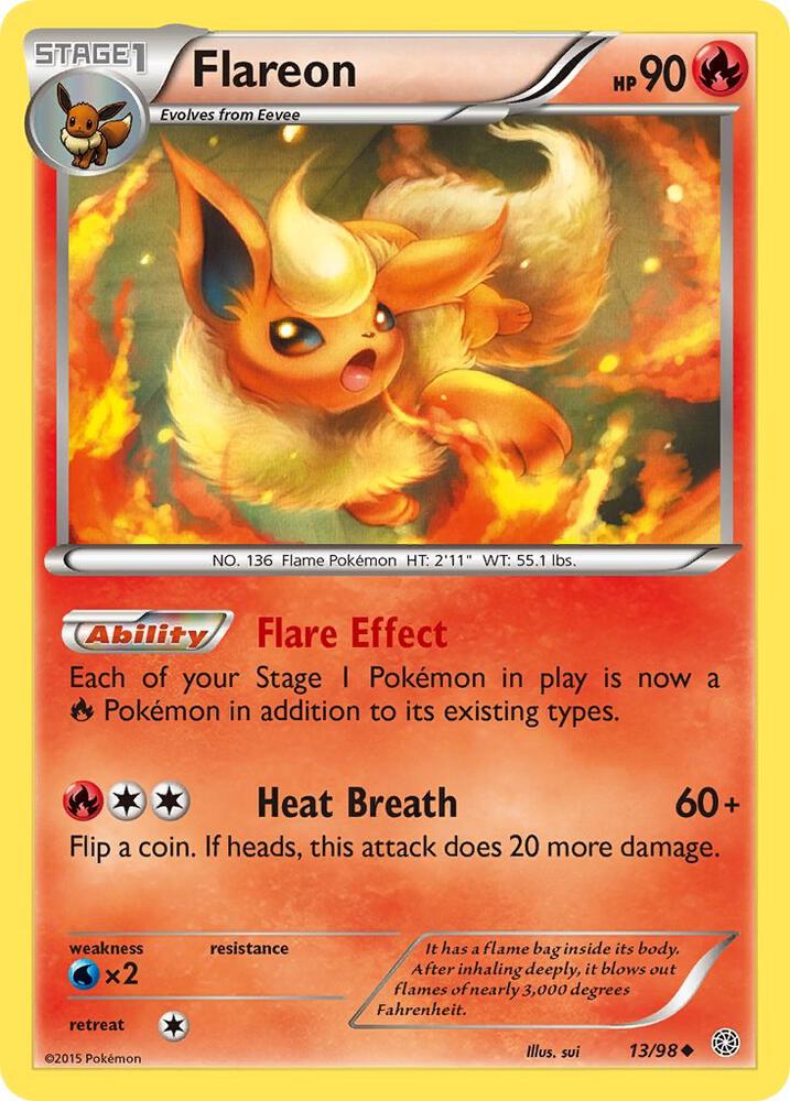 Flareon #13 XY - Ancient Origins