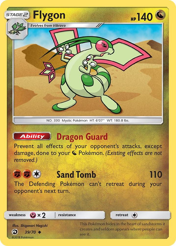 Flygon #39 Dragon Majesty