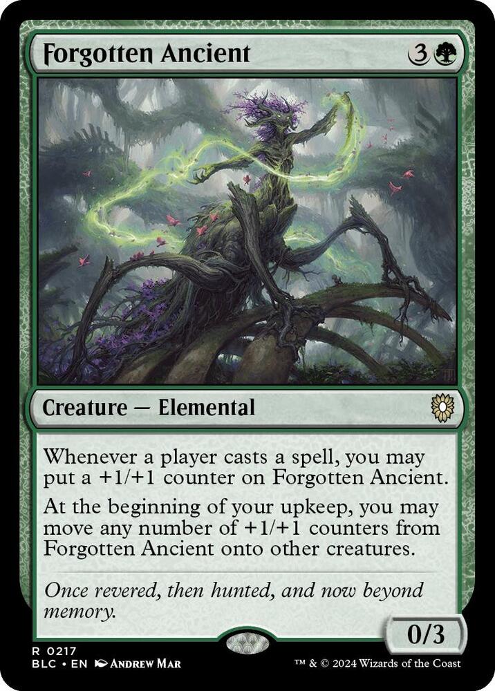 Forgotten Ancient #217 Commander: Bloomburrow