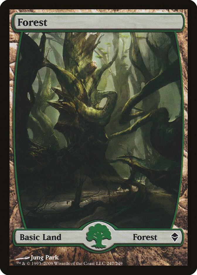 Forest #247 (Full Art) Zendikar