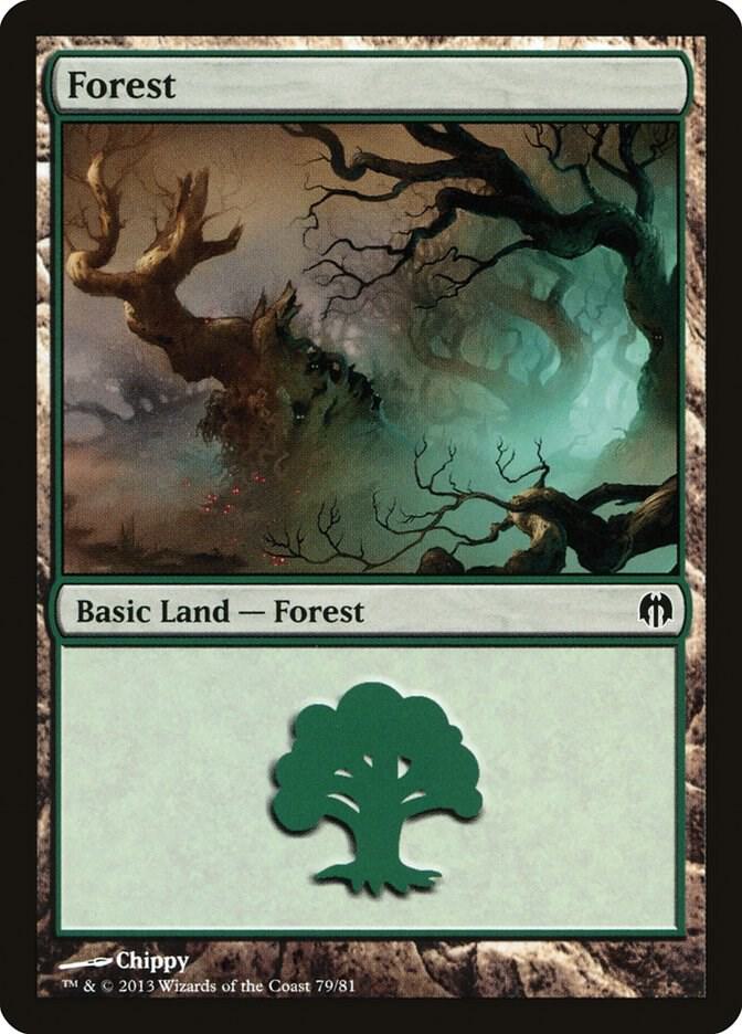 Forest #79 Duel Decks: Heroes vs. Monsters