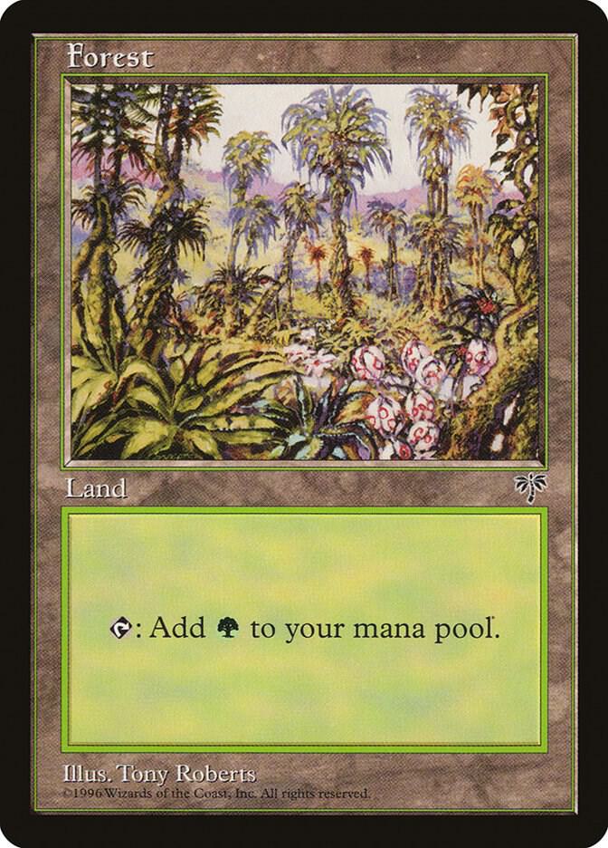 Forest (Pink Flowers Right) - Mirage