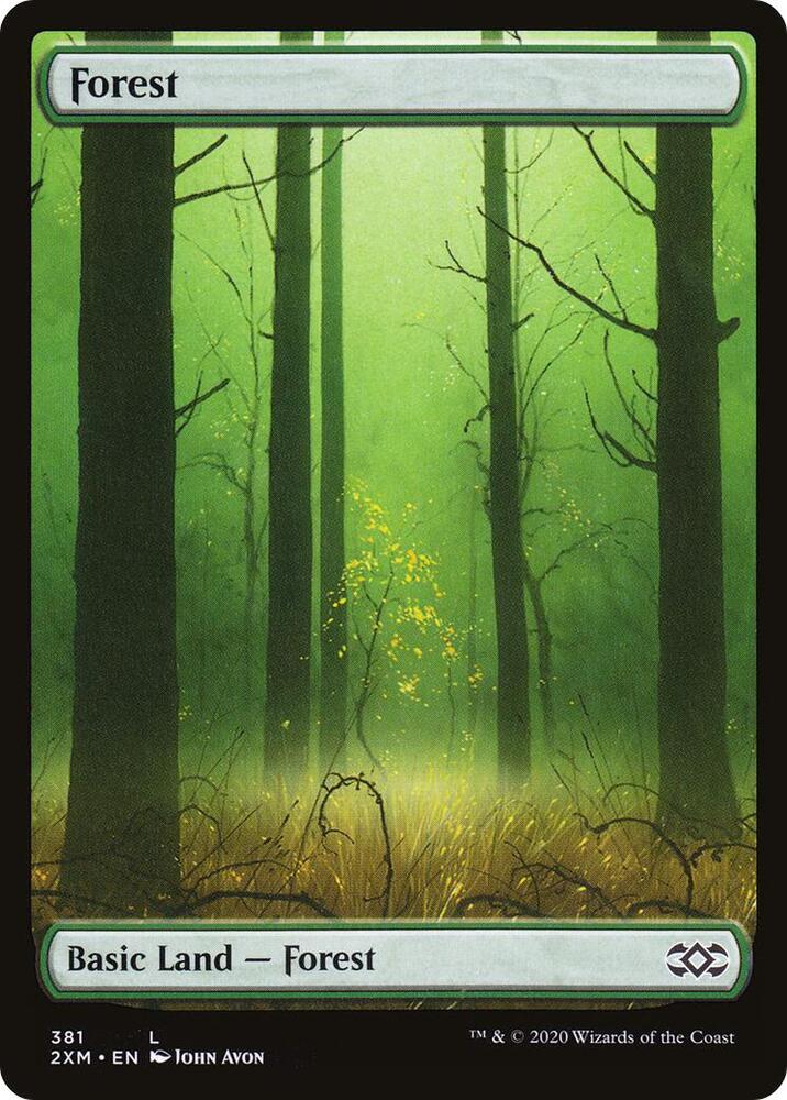 Forest #381 Double Masters