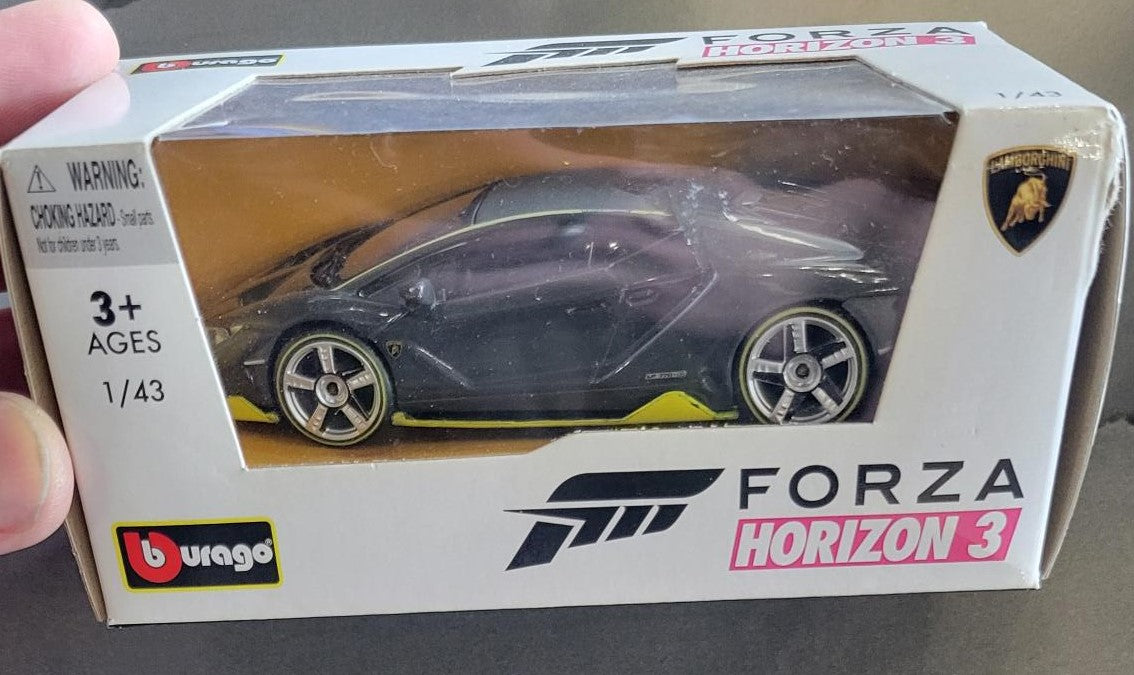Forza Horizon 3 Bburago Lamborghini Centenario 1:43 scale model (2016) NEW/SEALED