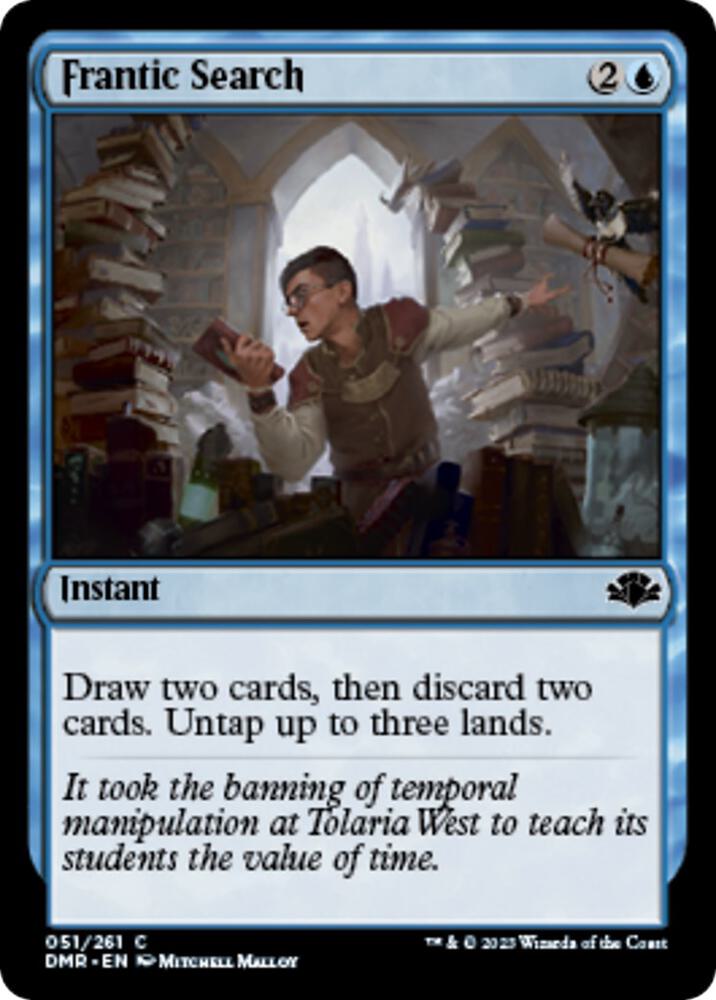 Frantic Search #51 Dominaria Remastered