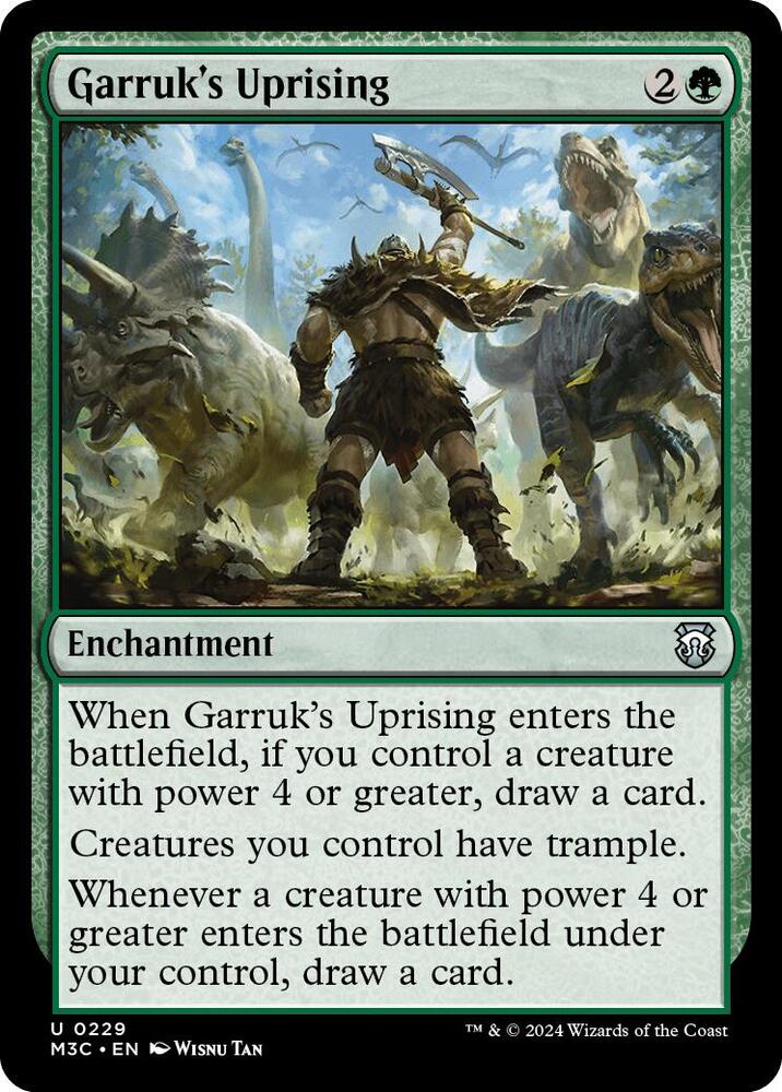 Garruk's Uprising #229 Commander: Modern Horizons 3