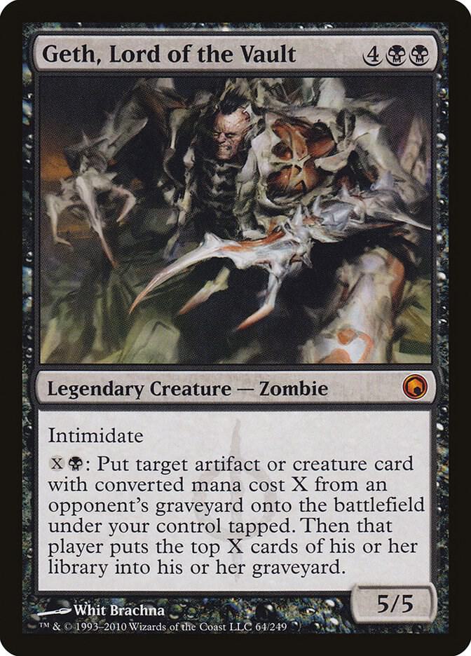 Geth, Lord of the Vault #64 Scars of Mirrodin