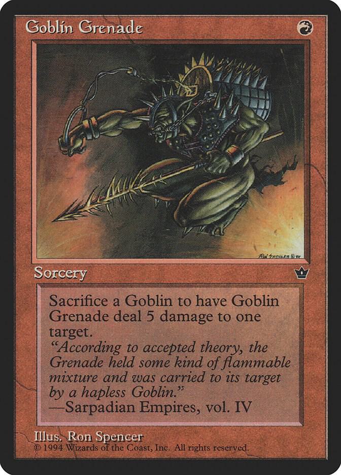 Goblin Grenade (Spencer) - Fallen Empires