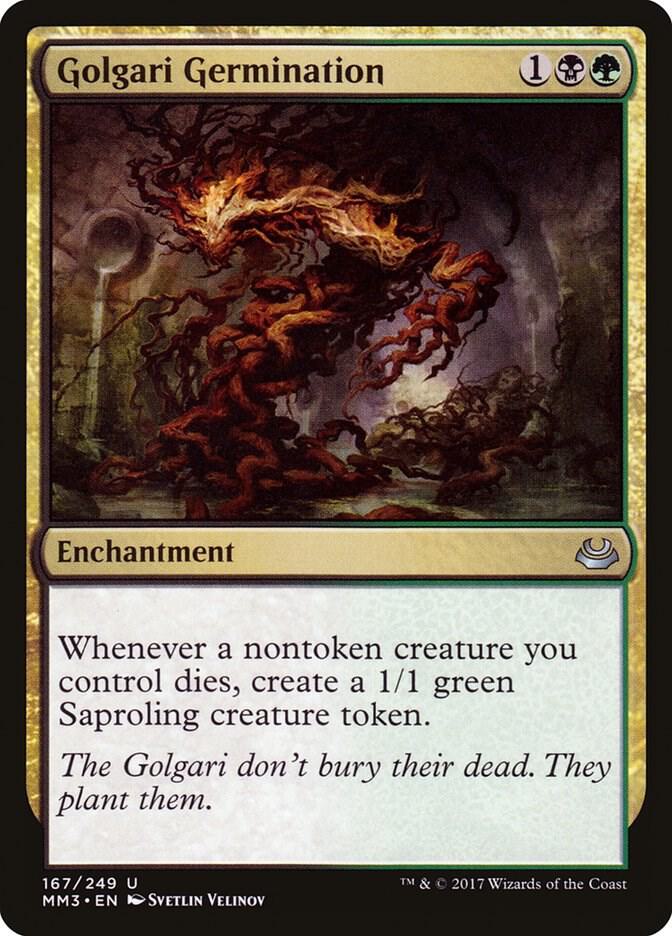 Golgari Germination #167 Modern Masters 2017
