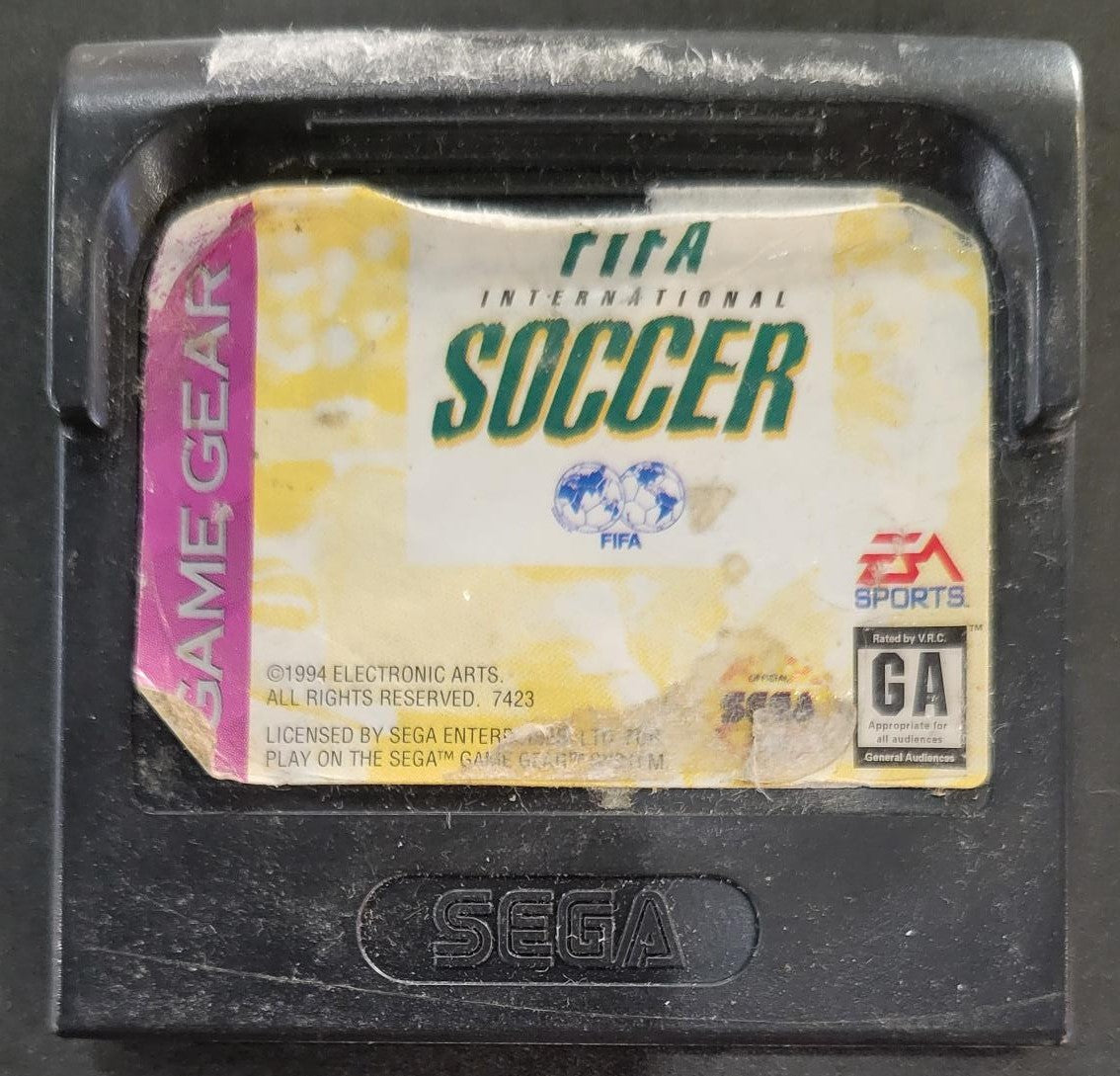 Game Gear FIFA International Soccer (Label damage)