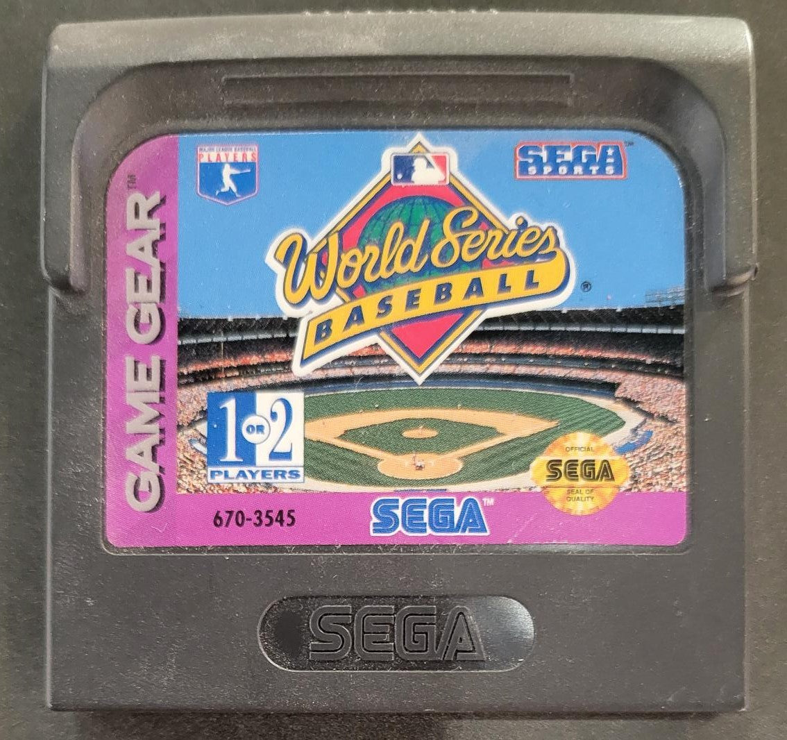 Game Gear World Series Baseball