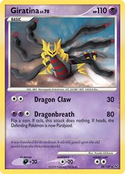 Giratina #28 HOLOFOIL (DPPt Platinum) Deck Exclusives