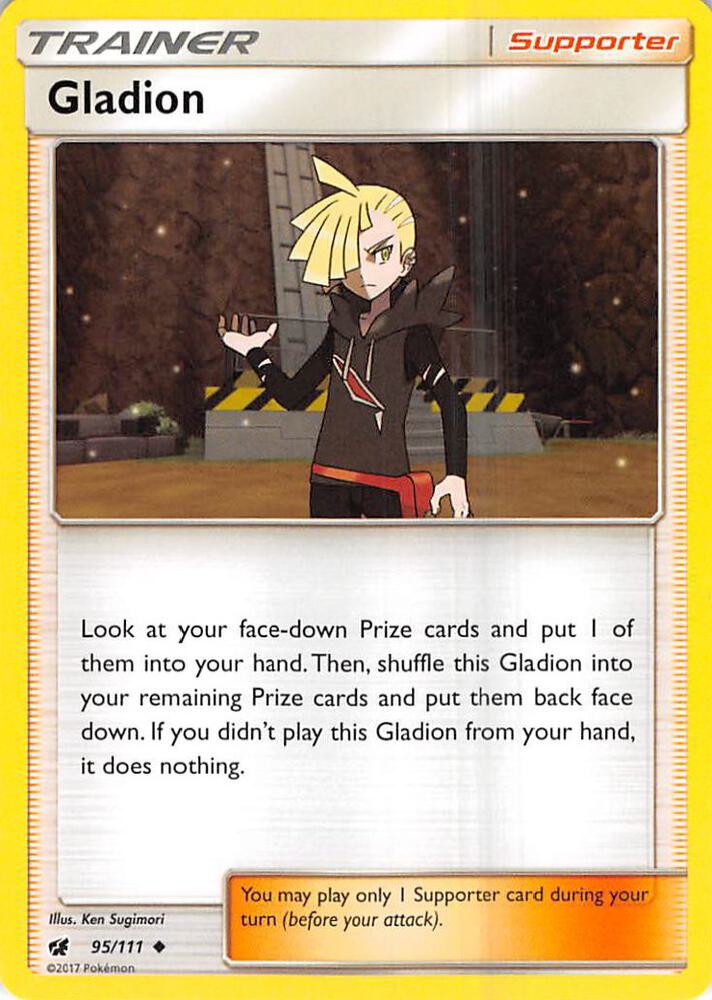 Gladion #95 SM - Crimson Invasion