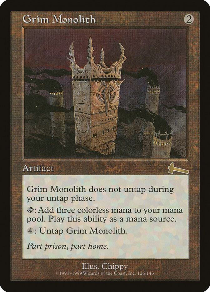 Grim Monolith #126 Urza's Legacy
