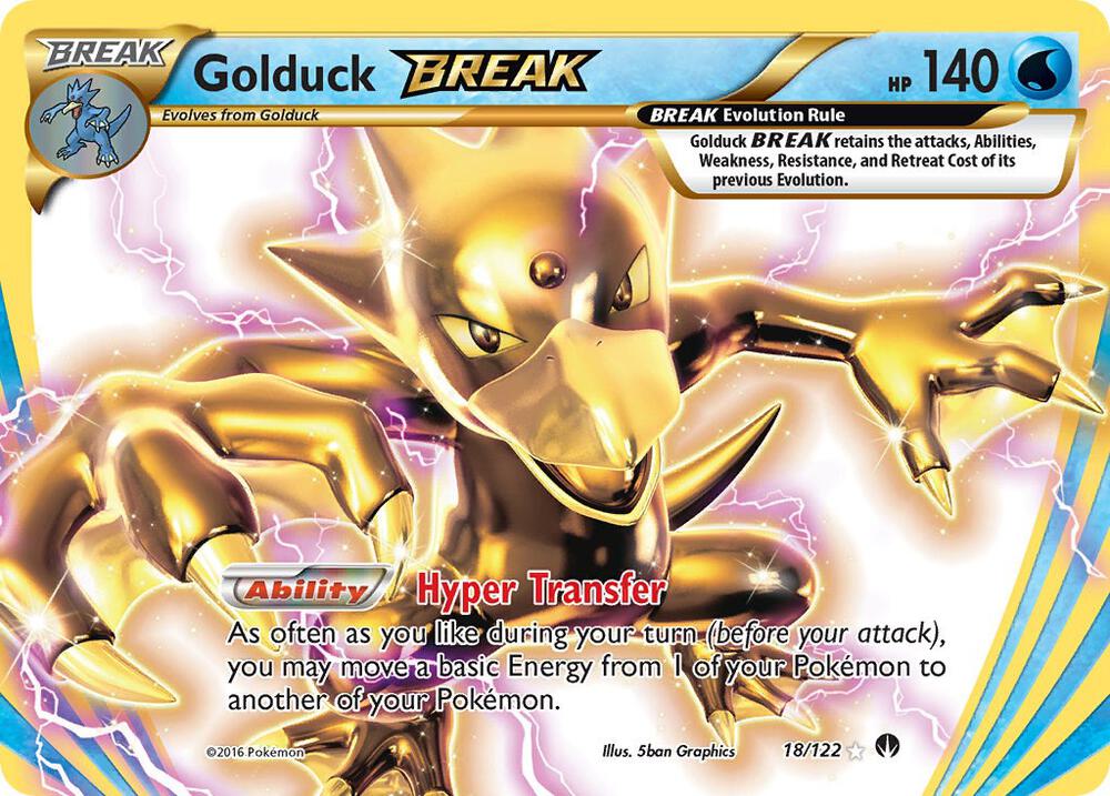 Golduck BREAK #18 XY - BREAKpoint