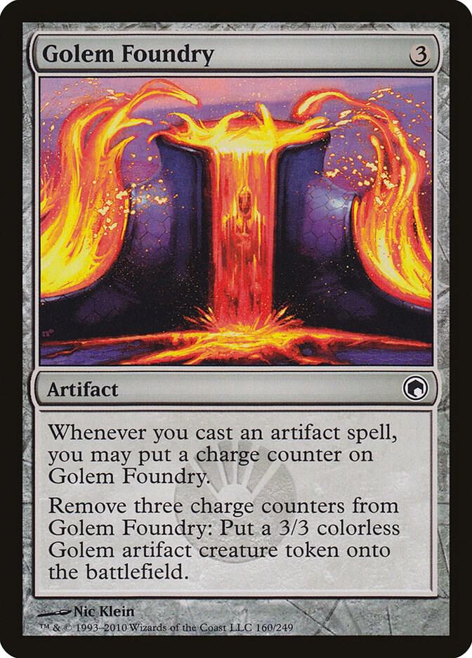 Golem Foundry #160 Scars of Mirrodin
