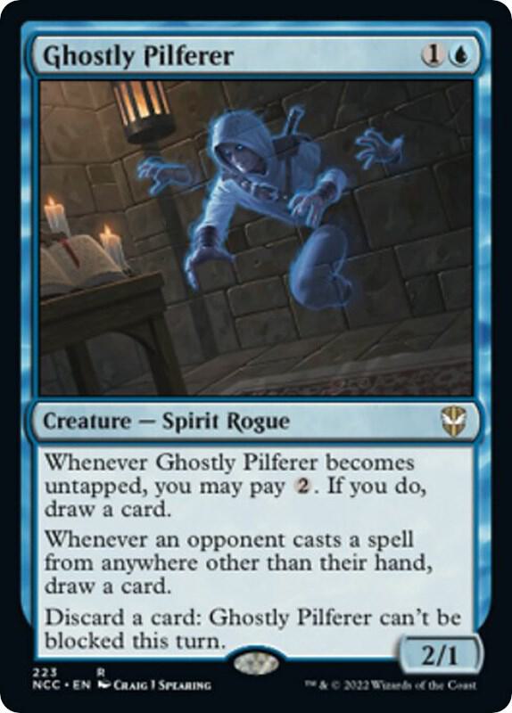 Ghostly Pilferer #223 Commander: Streets of New Capenna