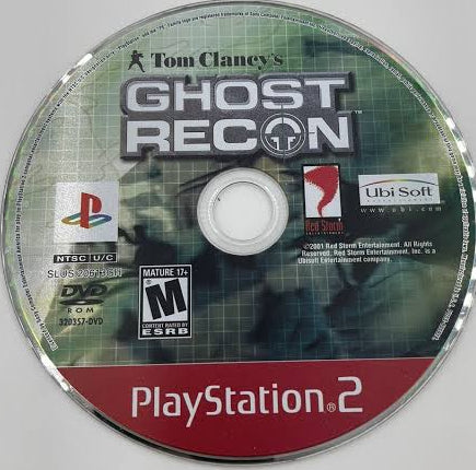 PS2 Ghost Recon (Greatest Hits) (Disc Only)