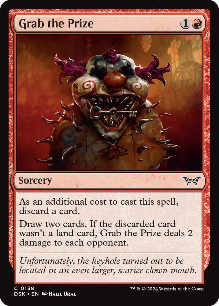 Grab the Prize #138 FOIL Duskmourn: House of Horror
