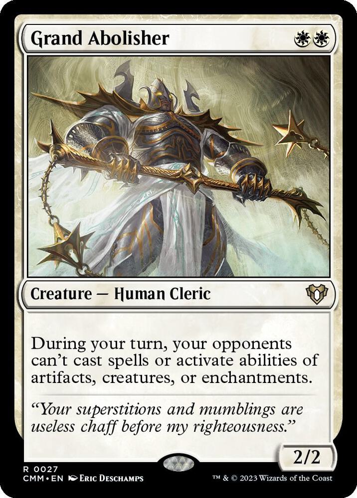 Grand Abolisher #27 Commander Masters