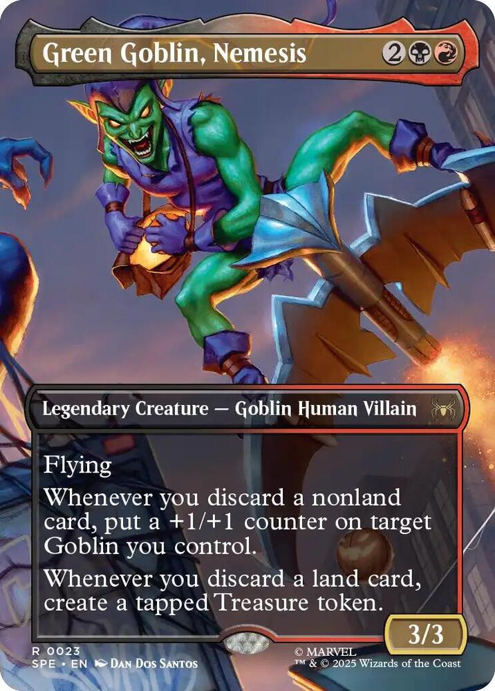 Green Goblin, Nemesis (Borderless) #23 Marvel's Spider-Man: Eternal Legal