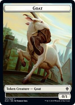 Goat Token #1 Throne of Eldraine