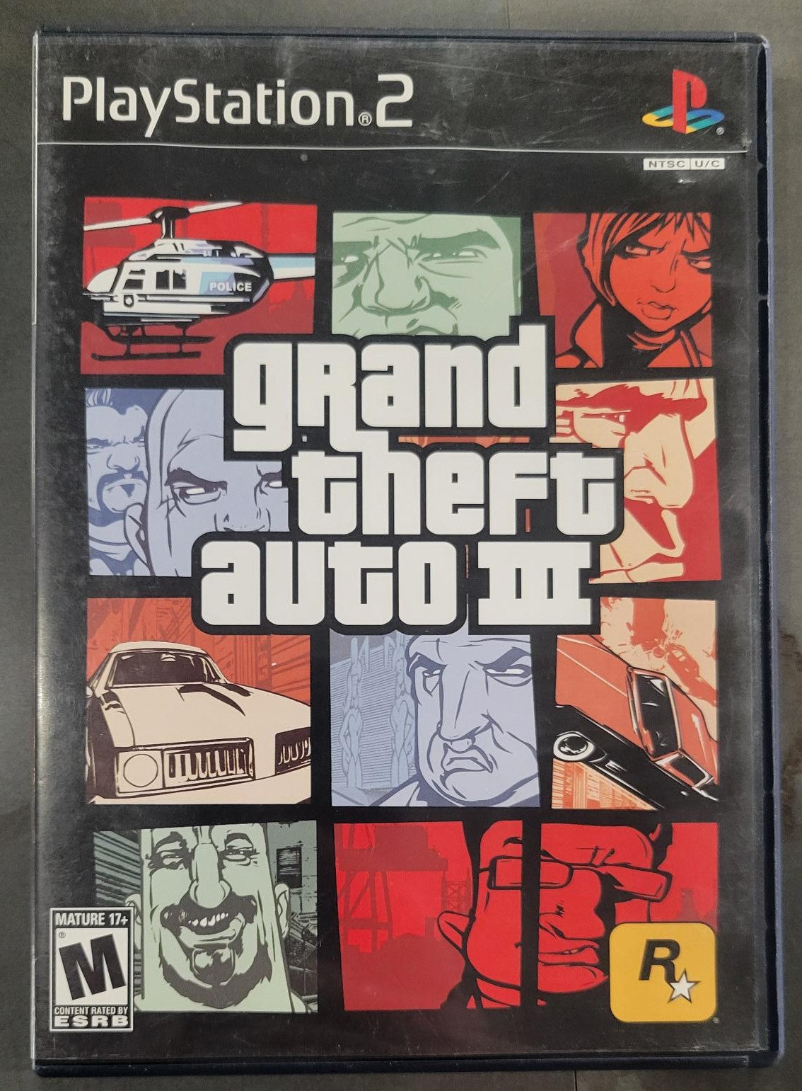 Playstation 2 Grand Theft Auto III (No instructions)