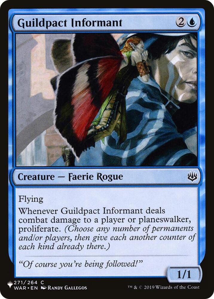 Guildpact Informant #271 The List Reprints