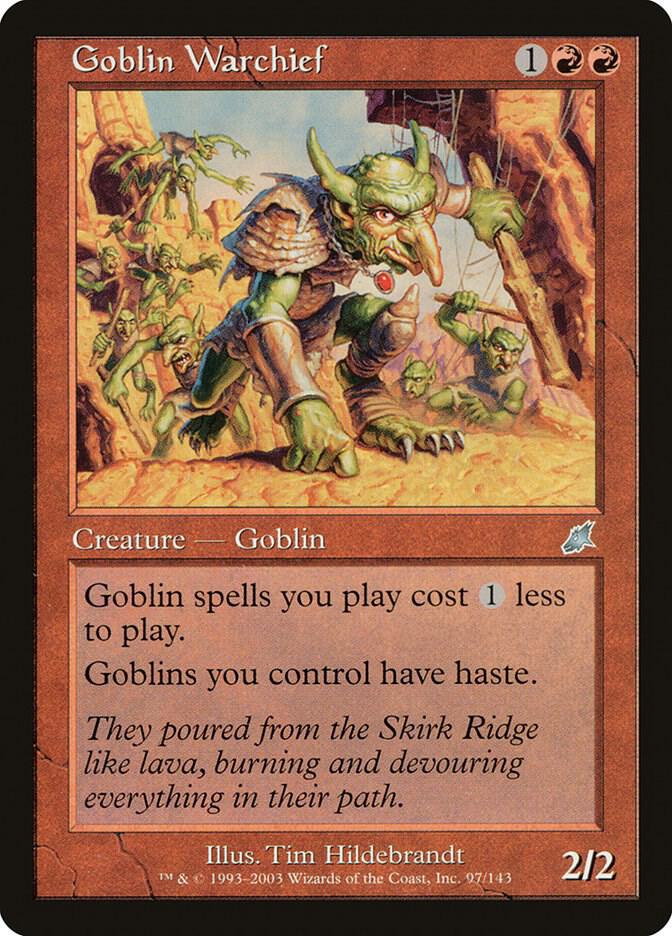 Goblin Warchief #97 Scourge