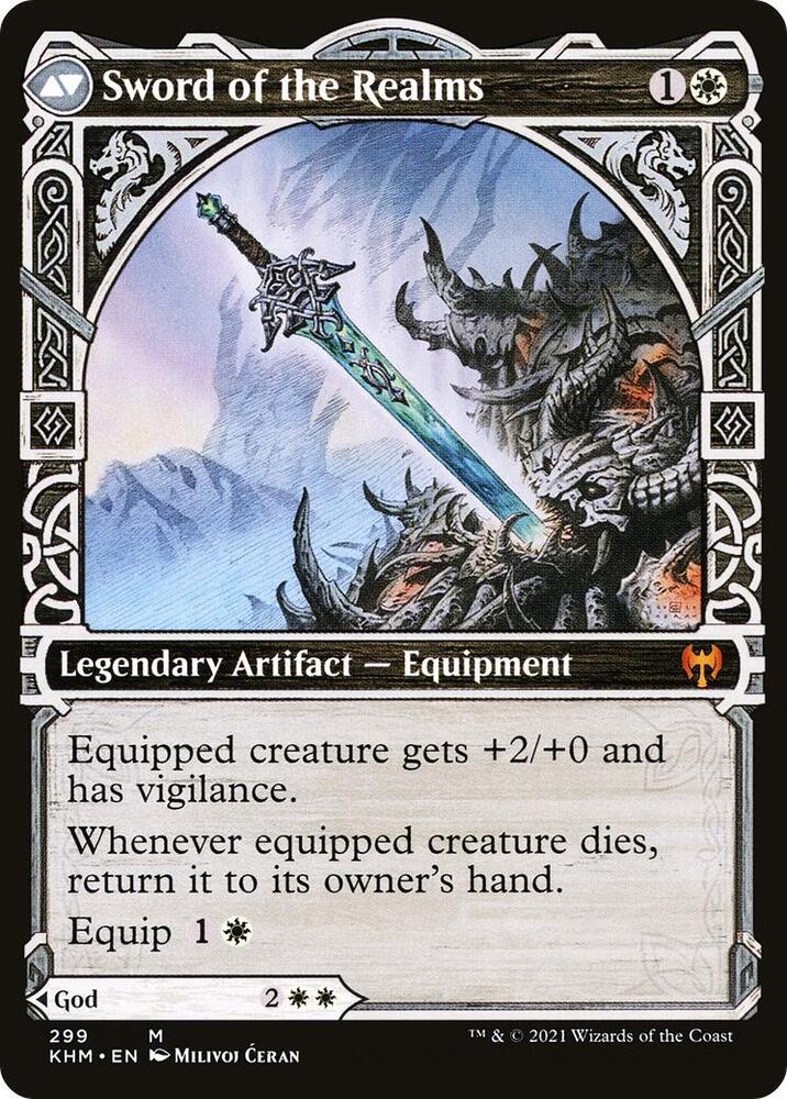 Halvar, God of Battle (Showcase) #299 FOIL Kaldheim