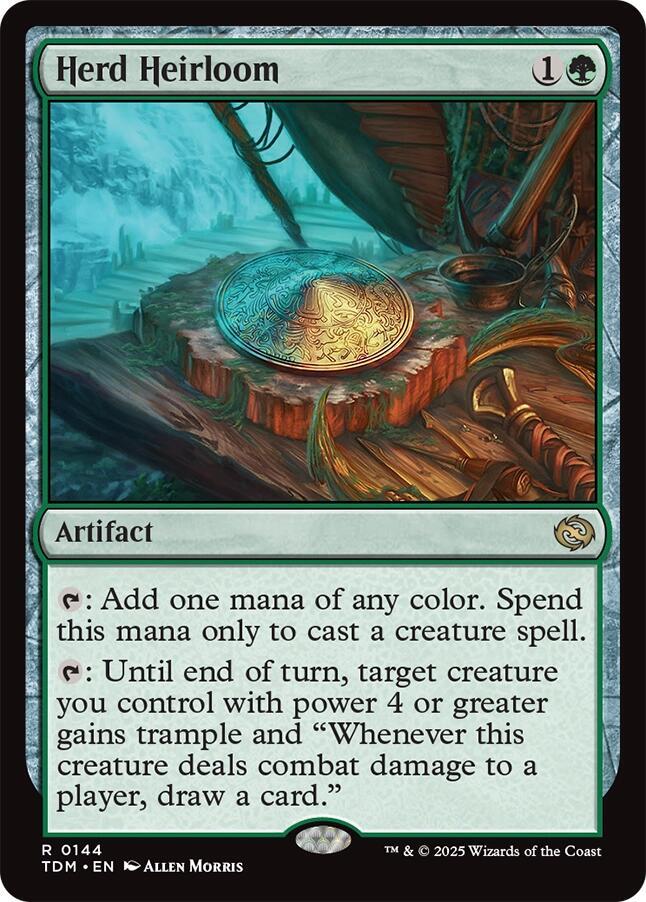Herd Heirloom #144 FOIL Tarkir Dragonstorm