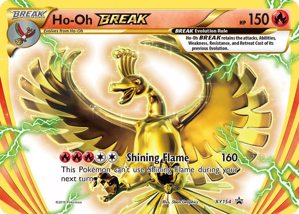 Ho-Oh BREAK #XY154 XY Promos