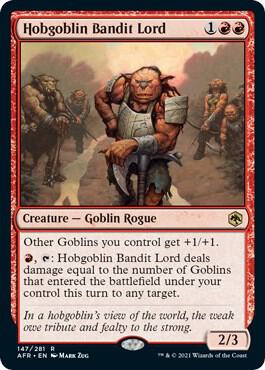 Hobgoblin Bandit Lord #147 Adventures in the Forgotten Realms
